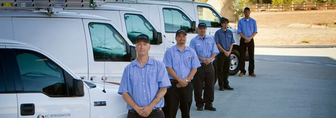 KIC Refrigeration crew ready for Mini Split Repair jobs across Ukiah